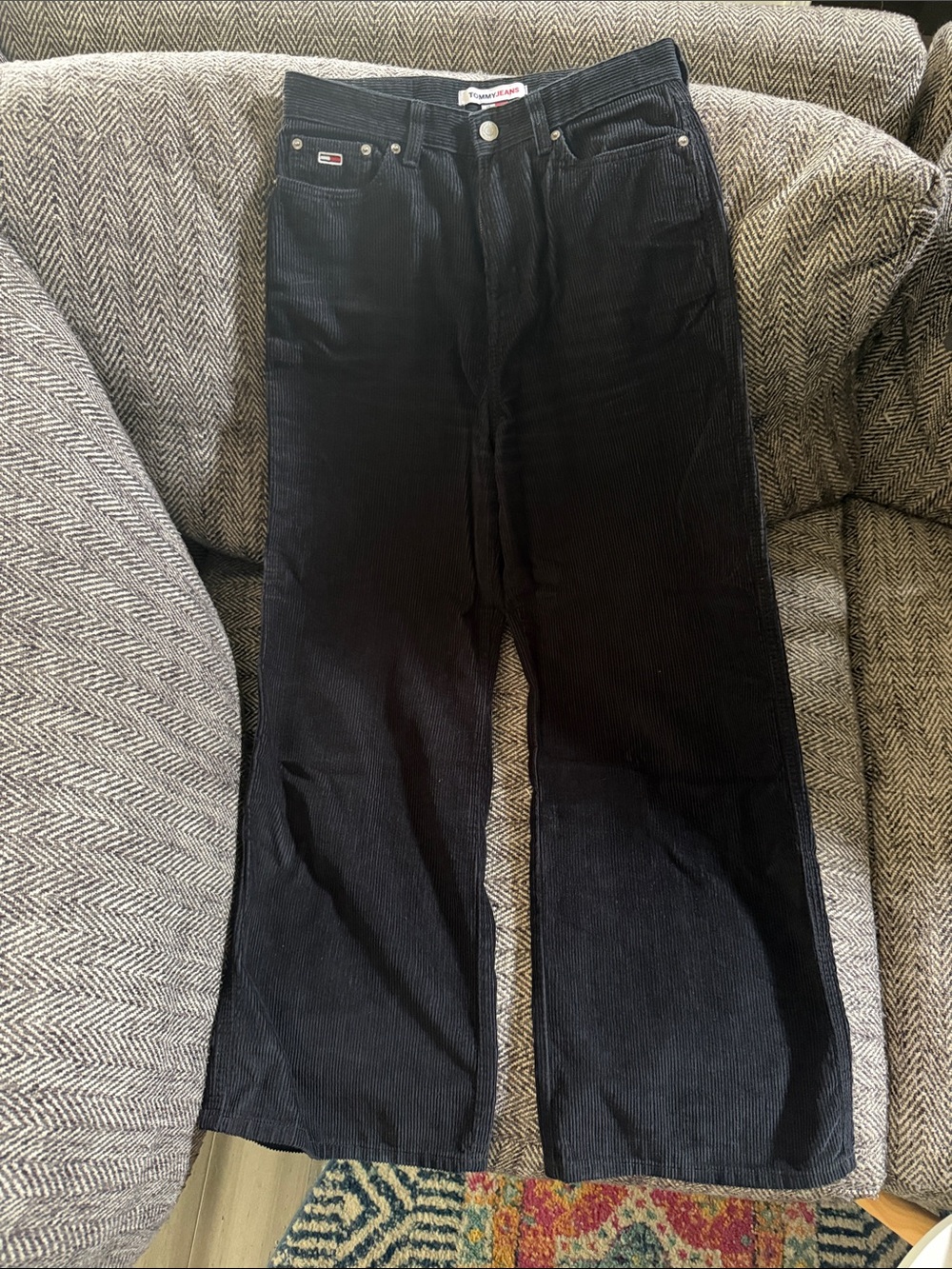 Tommy Hilfiger Women’s Black Corduroy Pants